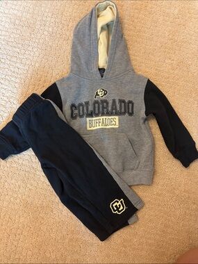 Colorado Buffaloes Kids Hoodie and Sweatpants Set 2T